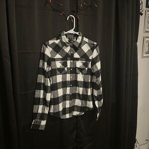 Flannel Snap Buttons NWOT